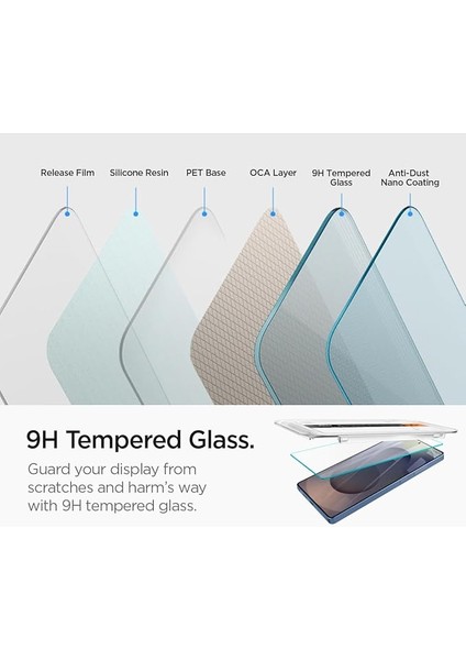 Galaxy S25 ile Uyumlu Ultra Cam Ekran Koruyucu Kolay Kurulum Glas.tr Ez Fit Slim Hd (2 Adet) - AGL09082 fırsatları