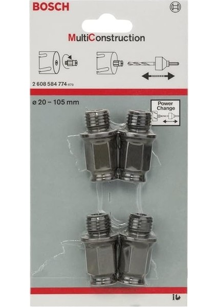 2608584774 Adaptörü Çok Aşamalı Yapı Adapternuesse 4-T fiyatları