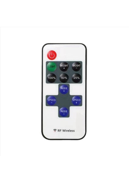 2x 11 Anahtar Rf Mini Kablosuz Uzaktan Kumanda Denetleyicisi Tek Renkli LED Şerit Işıklar Kablosuz Anahtarı Kontrol Dimmer (Yurt Dışından) modelleri