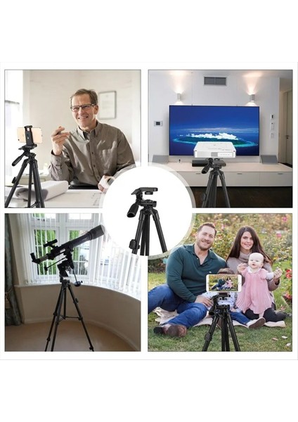 Video Kamera Tripod Stand Standı Xiaomi Huawei iPhone Gopro Selfie Uzaktan Kumanda Genişletilebilir Fotoğraf Uzmanı (Yurt Dışından) fırsatları