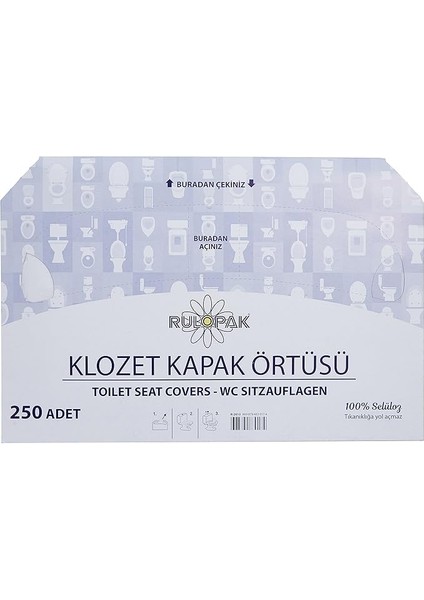 R-2613 Klozet Kapak Örtüsü