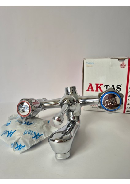 Zümrüt Serisi Banyo Bataryası – Krom Kaplama, Duş Seti Uyumlu, Klasik Tasarım