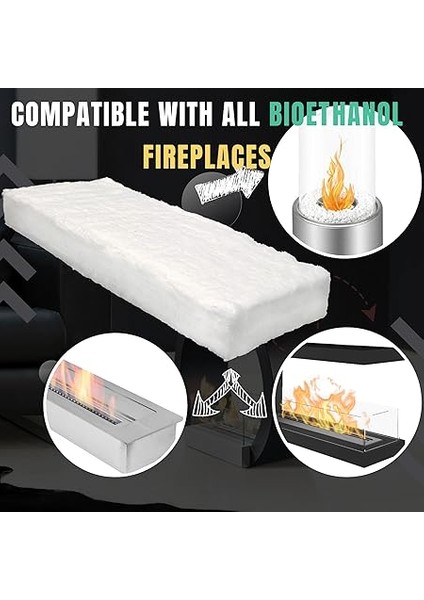 And Gio Seramik Yün Biyoetanol Şömine Için 2 Adet Seramik Sünger Seti Seramik Yün Seramik Sünger modelleri