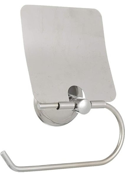 Banyo Iris Krom Kapaklı Tuvalet Kağıdı Askısı Tuvalet Kağıtlığı Ister Yapıştır Ister Montajla fiyatları