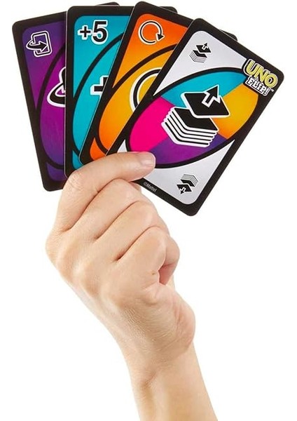 Games Uno Flip Mattel Uno Flip, Klasik Uno'nun Yeni Versiyonu, Mattel Games GLH50 GLH50 modelleri