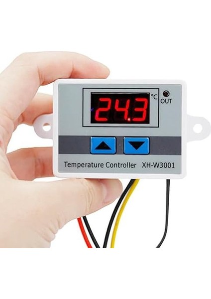 Termostat 220V Akvaryum Kuluçka Termostat XH-W3001 THR261 modelleri