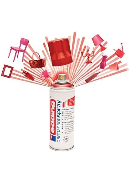 5200 Permanent Akrilik Sprey Boya - Antrasit Mat - 200 Mlakrilik Boya fırsatları