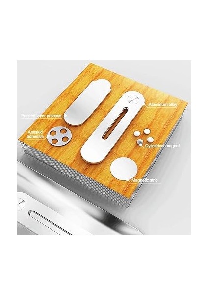 Cep Telefonu Için Mıknatıslı Telefon Standı Çoklu Ekran Yan Desteği Ayarlanabilir Telefon Tutacağı Dizüstü Bilgisayar Uzatma Manyetik Telefon Montaj Braketi fırsatları