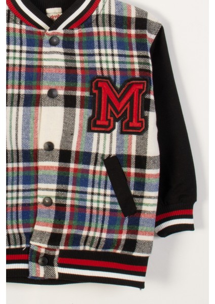 Erkek Çocuk Ekose Kolej Ceket