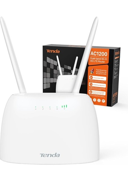 4G07 4g Router 4g Box, 4g+ Lte Çift Bant Wifi Modem (5ghz: 867 Mbps +2.4ghz: 300 Mbps) Herhangi Bir Operatör Için Sım Kartlı 4gmobil Yönlendirici, 64 Cihaza Kadar Bağlantı