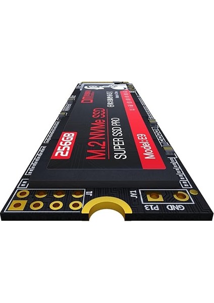 E9 256 GB Pcı-E GEN3X4 M.2 Nvme SSD 1600 Mb/sn Okuma 1300 Mb/sn Yazma modelleri