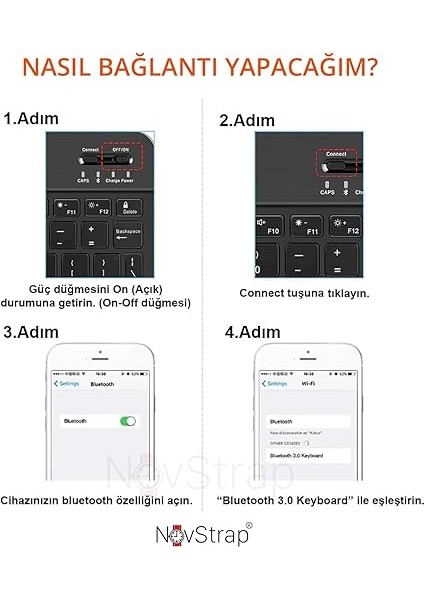 Ipad Air 11 Inç/pro 11 (M3/m2) Çip 2025-2024 ile Uyumlu Bluetooth Klavye Mouse Seti Lavanta fırsatları