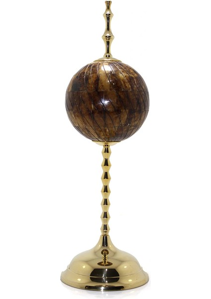 Pirinç Dünya Küre Kemikli LIV1728