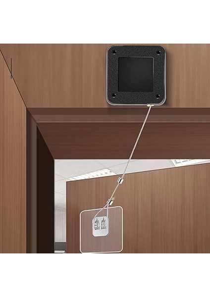 Delmeden Otomatik Sensör Kapı Kapaması, Çok Fonksiyonlu Otomatik Kapı Kapaması, Iç Mekan Için Ipli Konut Ticari Otomatik Kapı Kapatıcı (500 G) fiyatları