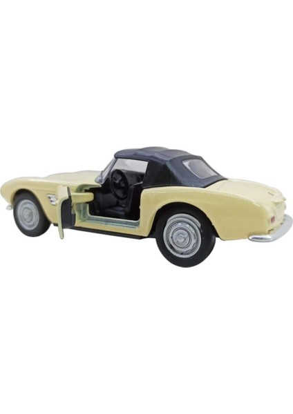 Bmw 507 Diecast Model Araba Krem 1:36 Ölçek Welly modelleri