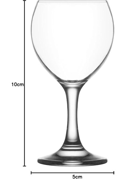 Misket 6'lı Şarap Kadehi modelleri