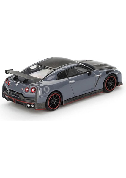 1:64 Nissan Gt-R Nismo 2024 Stealth Gray Diecast Model Araba MGT00868 modelleri