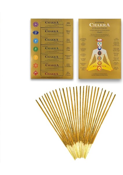Make It Easier Premium Masala Tütsü Koleksiyon Setleri || Premium Incense Collection Set (Natural 7 Chakra Collection || 7 Çakra Tütsü Seti)