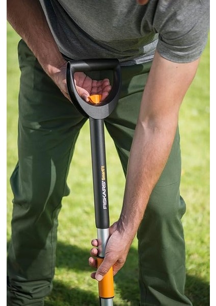 Teleskopik Ot Ayıklayıcı, Uzunluk: 1-1,19 M, Paslanmaz Çelik Sap/plastik Sap, Siyah/turuncu, Smartfit, 1020125 indirimleri