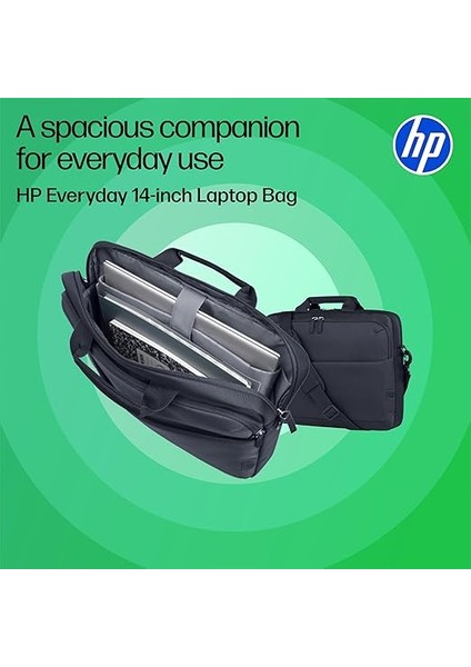 14" Everyday Laptop Çantası, 600D Geri Dönüşümlü Polyester, 9l, Dolgulu Bölme, Su Geçirmez, Çıkarılabilir Omuz Askısı, Gri fiyatları