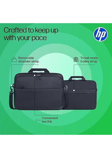 14" Everyday Laptop Çantası, 600D Geri Dönüşümlü Polyester, 9l, Dolgulu Bölme, Su Geçirmez, Çıkarılabilir Omuz Askısı, Gri fırsatları