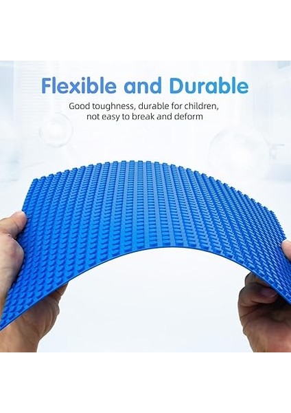 Klasik Taban Plakaları, 8'li Paket Kare 32X32 Saplama Yapı Tabanı, 10 "× 10" Büyük Yapı Levhası Taban Plakaları, Tüm Büyük Markalarla %100 Uyumlu, Yapı ve Teşhir Panosu Seti - Gri/yeşil/kum/mavi indirimleri