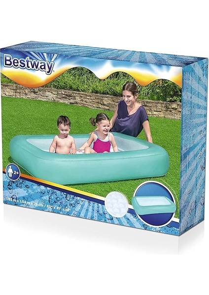 Aquababes Çocuk Havuzu, 165 x 104 x 25 Cm, Kare, Çeşitli modelleri