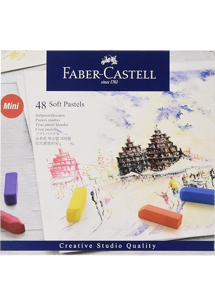 Creative Studio Toz Pastel Boya, 48 Renk, Yumuşak Doku, Yoğun Pigment, Sanatsal Kullanım Için Uygun