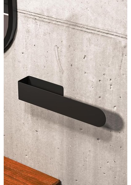 Unique Paslanmaz Çelik Mat Siyah Havlu Askısı - Banyo & Tuvalet Yapışkanlı Havluluk modelleri