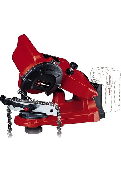 Akülü Zincir Bileme Ge-Cs 18 Li – Solo (Derinlik Mesnedi, Zincir Germe Aparatı, Hassas Bileme Açısı Ayarı, LED Işık) - 4499940