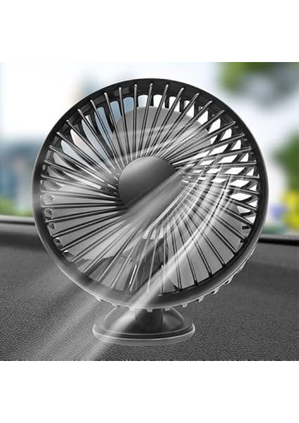Mobile Araç Tır Kamyon Vantuzlu Vantilatör Fan Soğutucu 12V-24V Siyah fiyatları