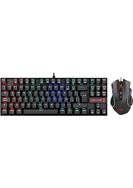 K552-RGB-BA Combo%60 Mekanik Tr Q Klavye 7200 Dpı Mouse Set fiyatları