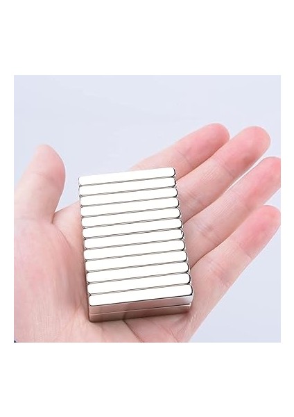 Magneteksan Neodyum Dikdörtgen Süper Güçlü Mıknatıs 40X10X5 mm (4'lü Set) fiyatları