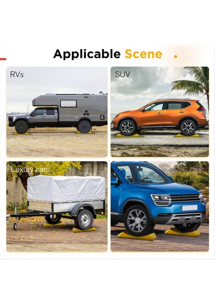 Tekerlekler Lastik Tasarruf Rampaları Lastik Kayma Önleyici Rampalar Kaymaya Dayanıklı Yük Taşıma Kapasite Aracı Ağır Hizmet Tipi Kamyon Suv B (Yurt Dışından) indirimleri