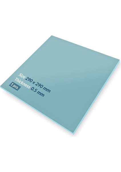 Termal Ped, Gelişmiş, 290 x 290 x 0,5 mm (1'li Paket), ACTPD00017A