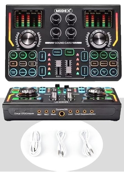 BM800 Titanium Set Efektli Ses Kartı, Mikrofon Kulaklık, Stand (Pc ve Telefon) fiyatları