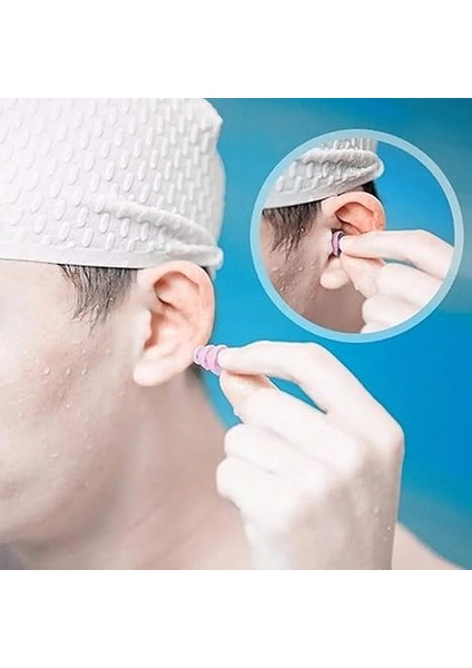 2 Takım Pembe Kulak ve Burun Tıkayıcı Havuz Seti | Silikon Yüzücü Tıkaç Seti – Burun Klipsi & Kulak Tıpası | Yetişkin & Çocuklar Için | Yüzme, Duş, Sörf ve Su Sporları Için | Saklama Kutulu indirimleri