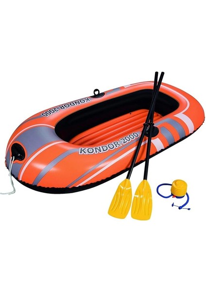 Kzl- BW61062 Şişme Bot Pompa Kürek 2 Kişilik 190X114 cm