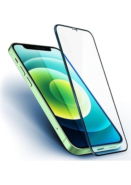 iPhone 12 Mini ile Uyumlu Cam Ekran Koruyucu Tam Kaplayan Glas.tr Full Cover Hd Black - AGL01534 fiyatları