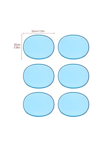 12 Adet Davul Damperi Davul Söndürücü, Yumuşak Tambur Susturucuları, Davul Damperi Jel Pedleri, Davul Ton Kontrolü Için Davul Sessiz (Mavi) fırsatları
