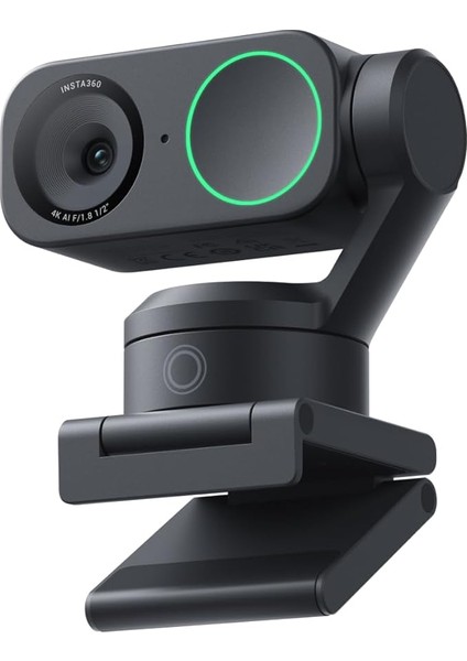 Link 2 Ptz Çift Eksenli Gimbal Yapay Zeka Destekli 4K Web Kamerası, Artırılmış Detay, Profesyonel Ses, Hareket Kontrolü, Hdr, Yapay Zeka Izleme, Deskview ve Streamer Modu Için 1/2" Sensörlü -