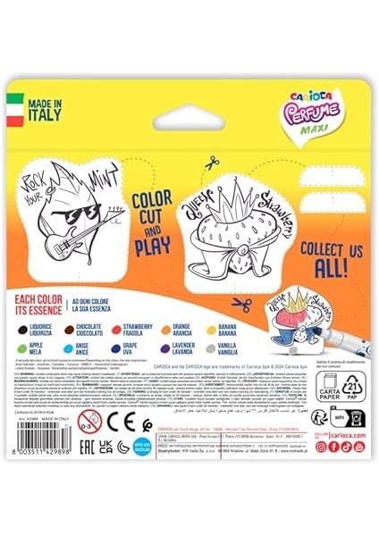 Kokulu Jumbo Keçeli Boya Kalemi 10'lu fırsatları