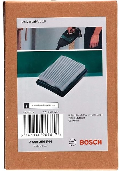 Filtre, Bosch Universalvac 18 Akülü Elektrikli Süpürge Için, Kartonda, 2609256F44 fiyatları