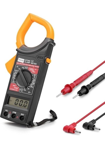 DT-266 Pensampermetre Ölçü Aleti Clampmeter