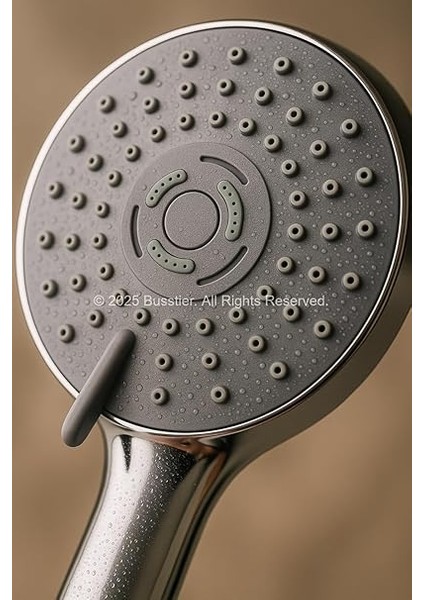 Spiralli Duş Başlığı Seti, 3 Fonksiyonlu Krom Duş Başlığı, 150 cm Duş Hortumu, Mafsallı Başlık, Vida ve Dübel Dahil, Su Tasarruflu, Duvara Monte Banyo Takımı fırsatları