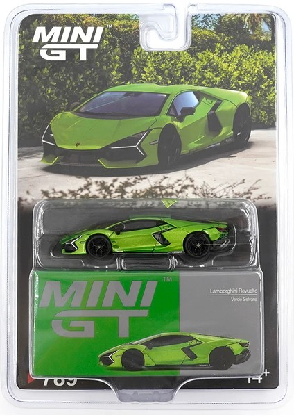 1:64 Lamborghini Revuelto Verde Selvans Diecast Model Araba MGT00789