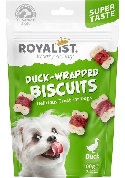 Ördekli Köpek Bisküvisi 100GR
