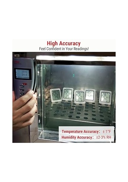 TP50 Dijital Termo-Higrometre, Iç Mekan Termometresi, Higrometre, Sıcaklık ve Nem Ölçer, Oda Iklimi Kontrolü, Oda Havası Kontrolü, Klima Monitörü Için indirimleri