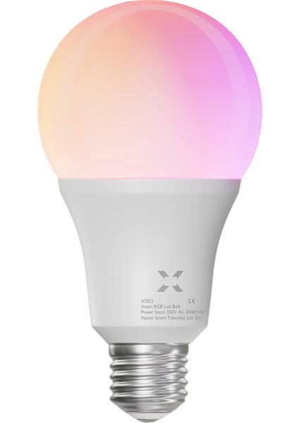 Smart Akıllı Wi-Fi Led RGB Akıllı Ampul Mobil Uygulama Denetimli Google Home/Alexa Uyumlu Çok Renkli Lamba (5 Adet) X7021 indirimleri