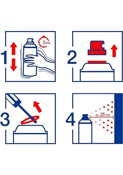 5200 Permanent Akrilik Sprey Boya - Bordo Mat - 200 Mlakrilik Boya modelleri